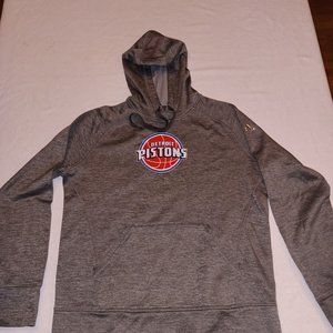 Adidas hoodie with NBA branding [Detroit Pistons]
